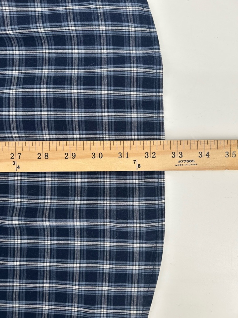 Wrangler Timber Creek Shirt Mens 2XL Blue Plaid Short Sleeve Button Up Work - Picture 7 of 7